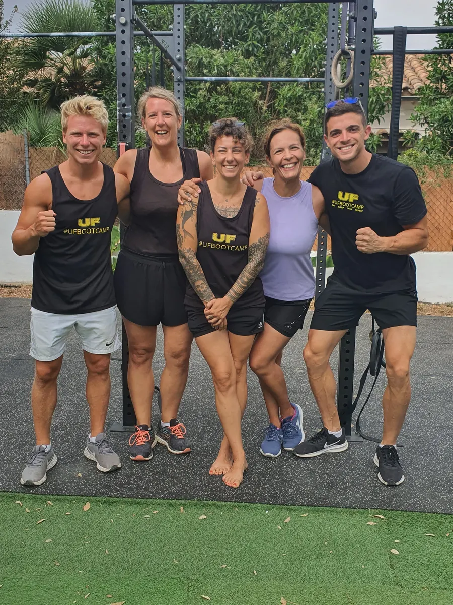 Ultimate Fitness Spain training group in Mallorca